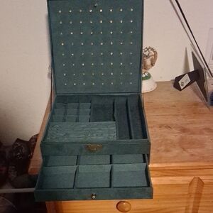 Amazon Green Jewelry Organizer Box